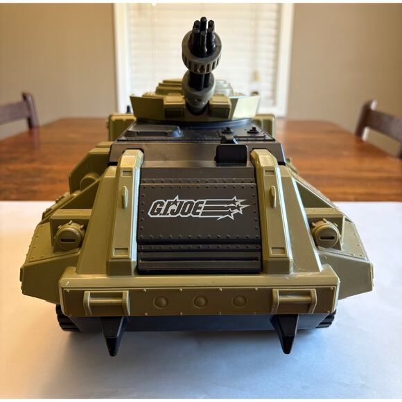Large 15” GI JOE 2003 Army Tank Play Vehicle - Picture 1 of 10